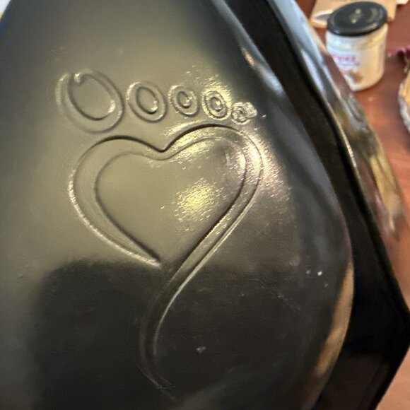 Sole Bliss Ingrid heel Pumps Black Suede Shoes - Picture 10 of 16